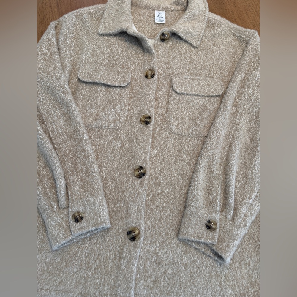 Members mark - Plush brown shacket - Picture 2 of 4